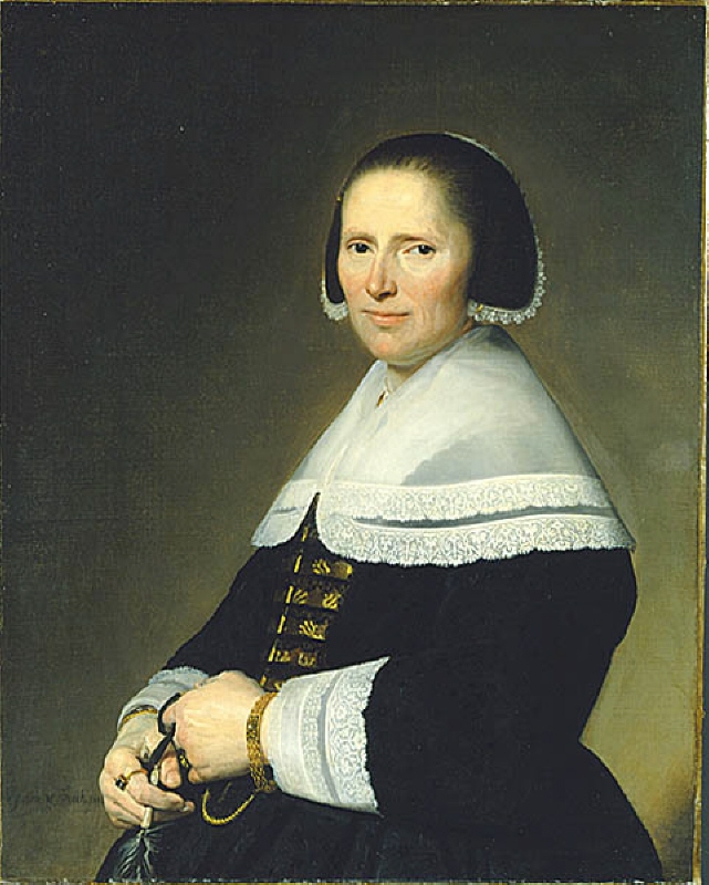 Porträtt av en dam