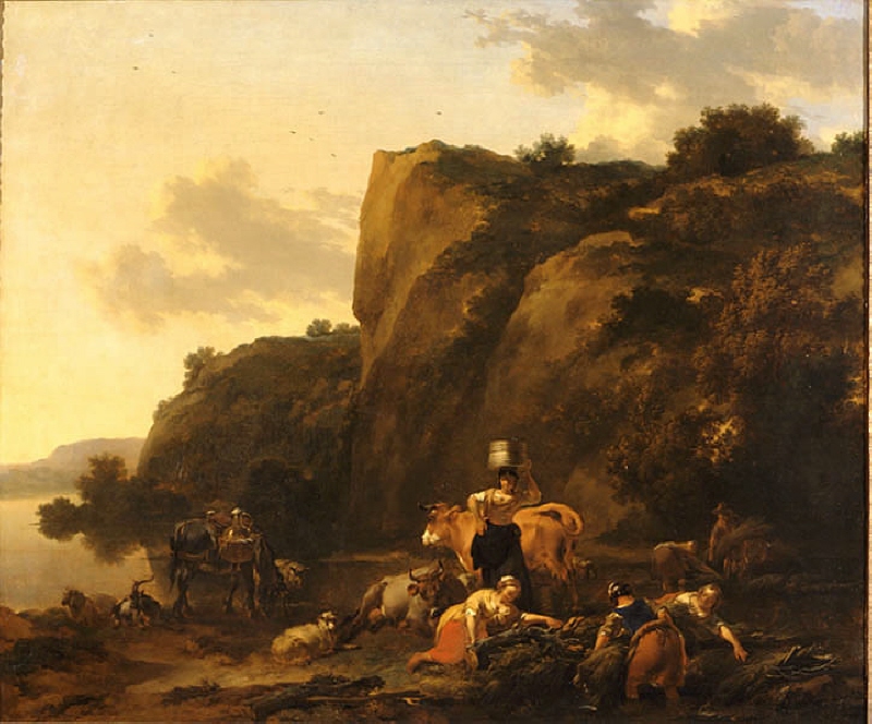 Landscape with Reed Gatherers