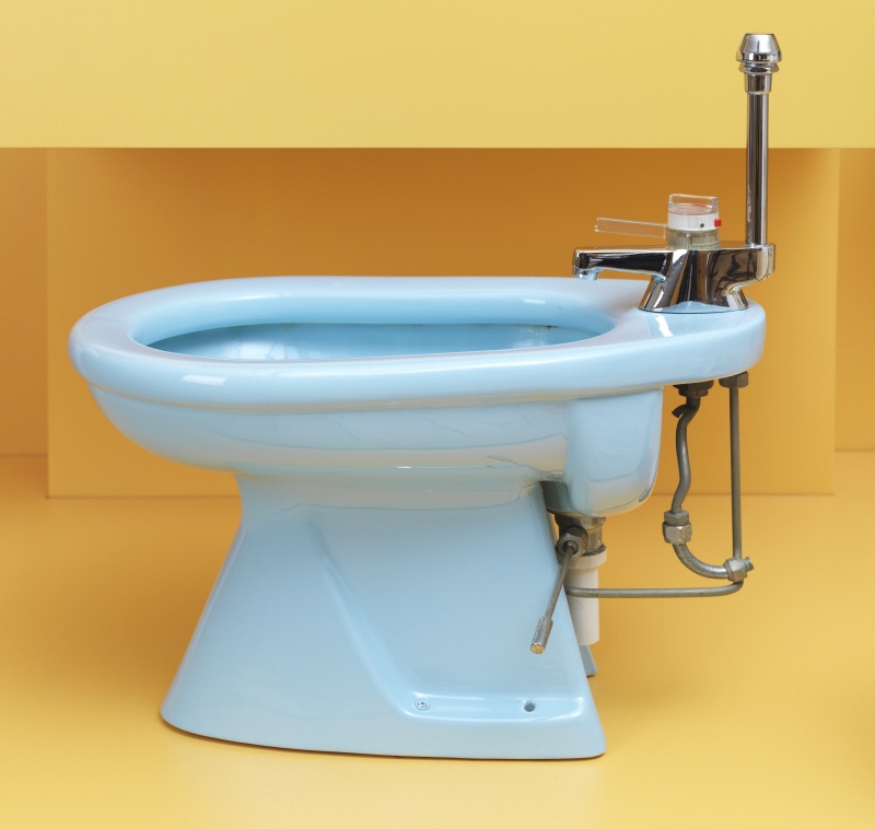 Bidet 102 with thermostatic mixer