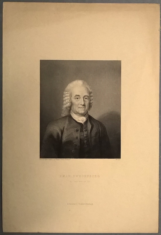 Emanuel Swedenborg (1688-1772), naturvetenskapsman, bibeltolkare och teolog, 80 år gammal