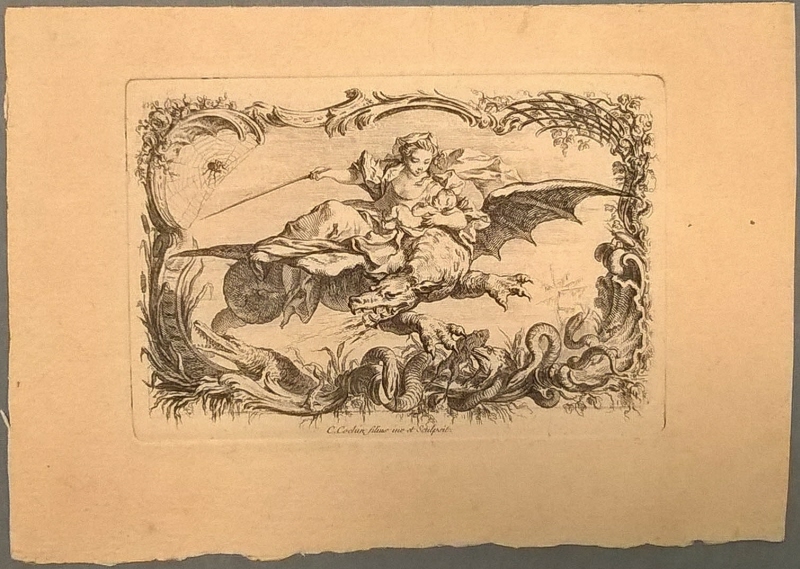 Illustration till Carl Gustav Tessins "Faunillane"
