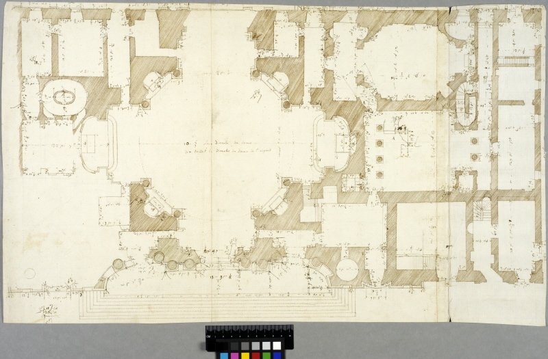 S. Agnese, Rome. Measured drawing of plan