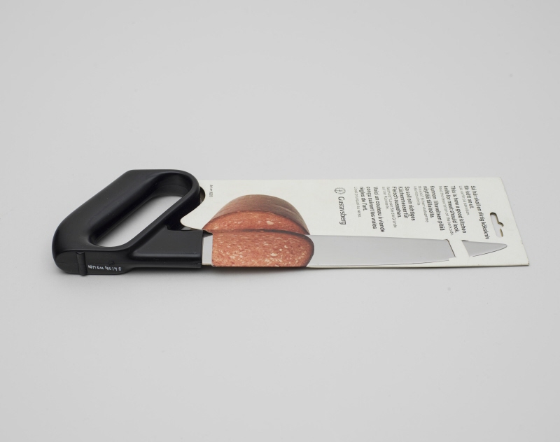 Ergonomic kichen knife with packaging