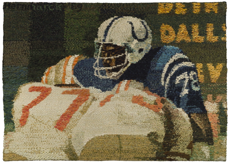 Vävnad "Bubba Smith of the Baltimore Colts"