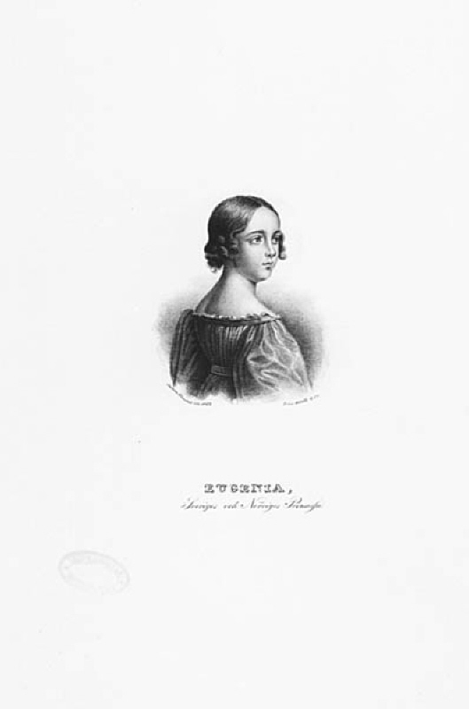 Porträtt av Eugenia, Sveriges och Norges prinsessa