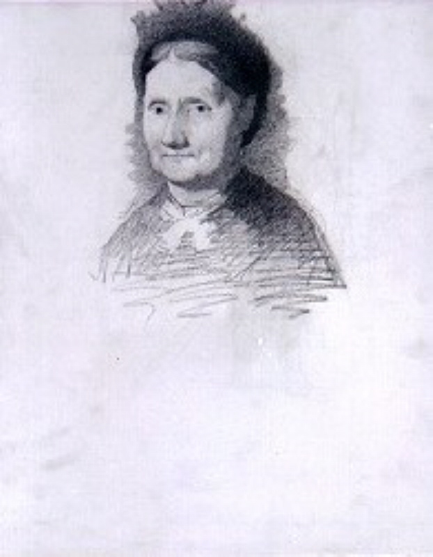 Porträtt av äldre kvinna
