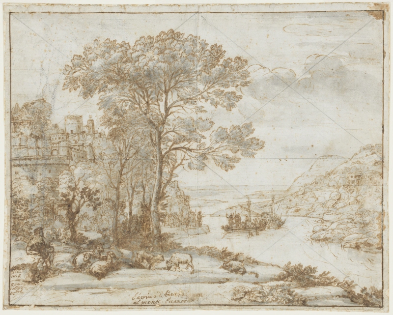 Landscape with the Landing of Aeneas in Latium