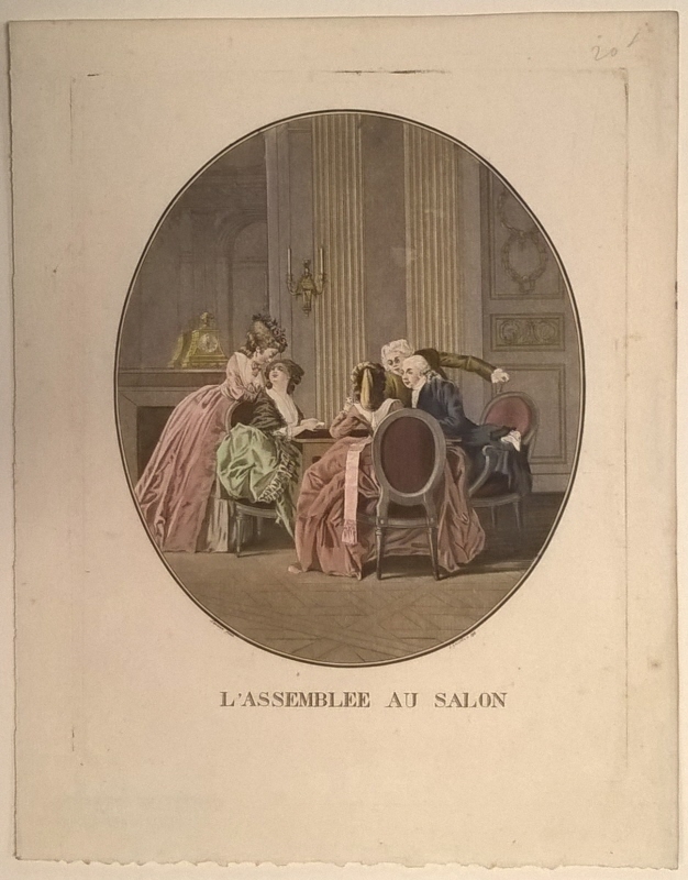 "L'Assemblée au salon" (Församlingen i salongen)