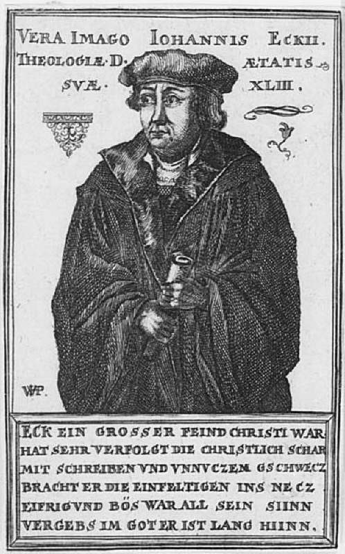 Johann Eck, tysk katolsk teolog