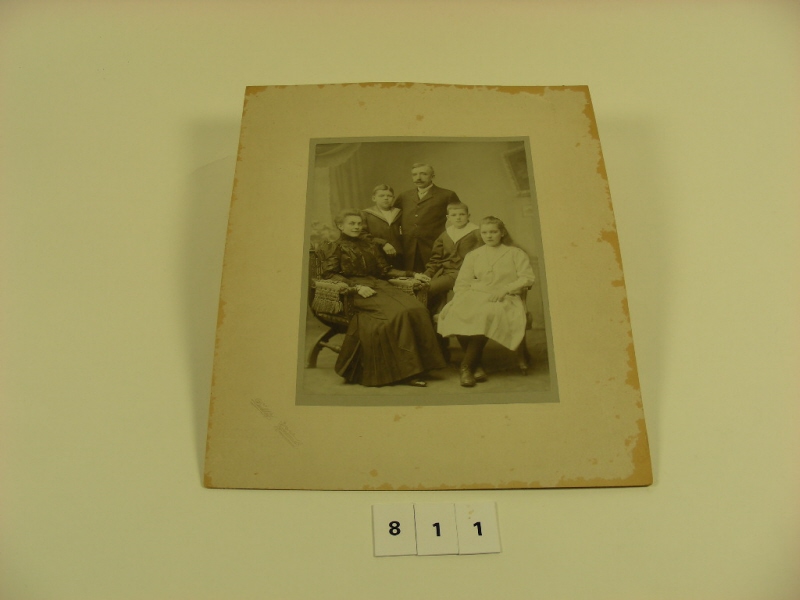Fotografi: gruppbild, fam. Gripenstedt 1905
