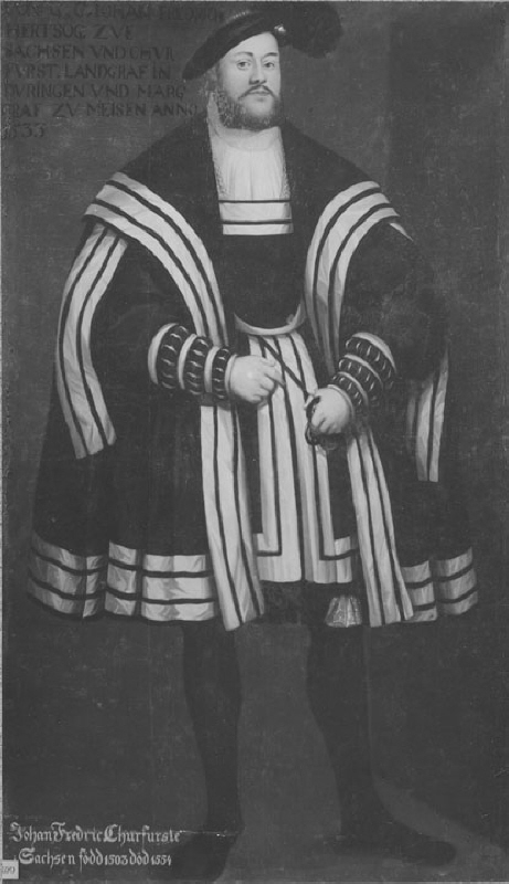 Johan Fredrik I, 1503-1554, kurfurste av Sachsen