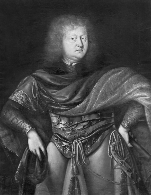 Adolf Johan d.ä. (1629-1689), pfalzgreve av Zwebrücken, hertig av Stegeborg, gift med 1. Elsa Beata Brahe, 2. Elsa Elisabet Brahe