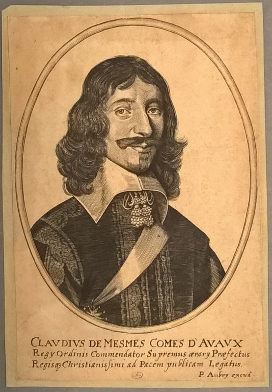 Claude de Mesme (1595-1650), greve av Avaux, kungligt rådsman