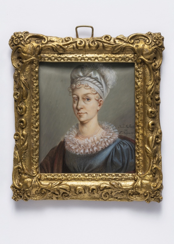 Therese av Sachsen (1767-1827), Anton I:s gemål, pendant till  Ds 1217