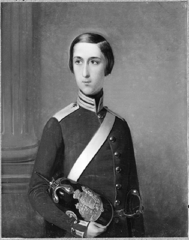 August (1831-1873), arvfurste, prins av Sverige och Norge, hertig av Dalarna, gift med Teresia av Sachsen-Altenburg
