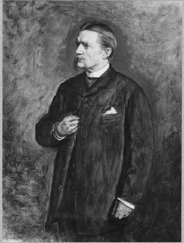 Ferdinand Fagerlin (1825-1907), artist, professor, married to Alice Ritter