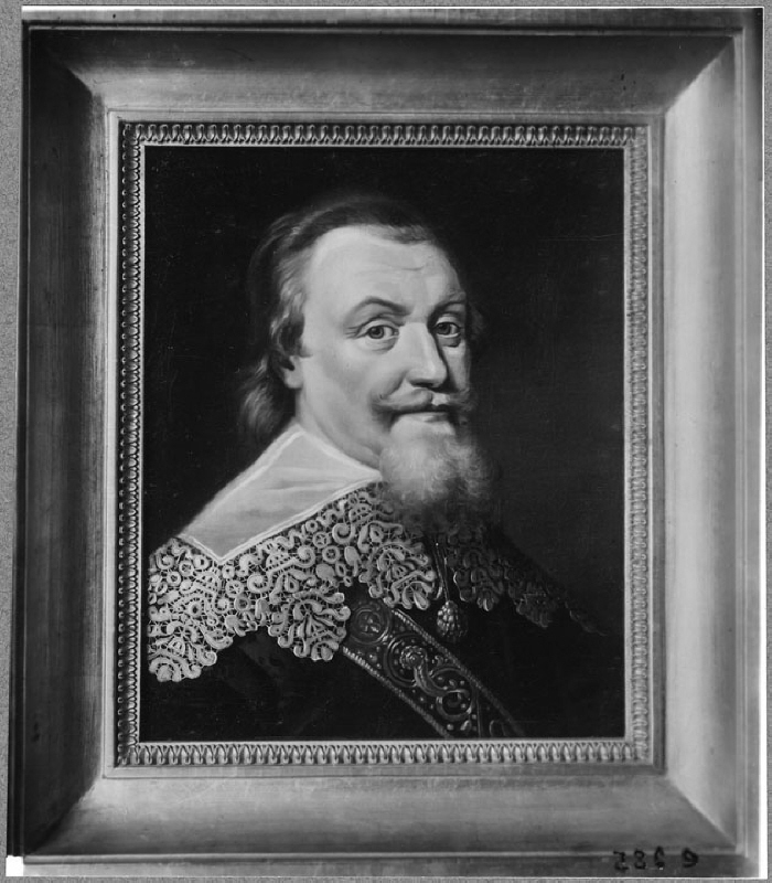 Axel Oxenstierna by Södermöre (1583-1654), count, chancellor, married to Anna Åkesdotter Bååt