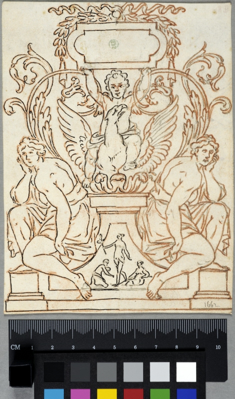 Decorative Panel with a Putto (or Ganymede) on an Eagle