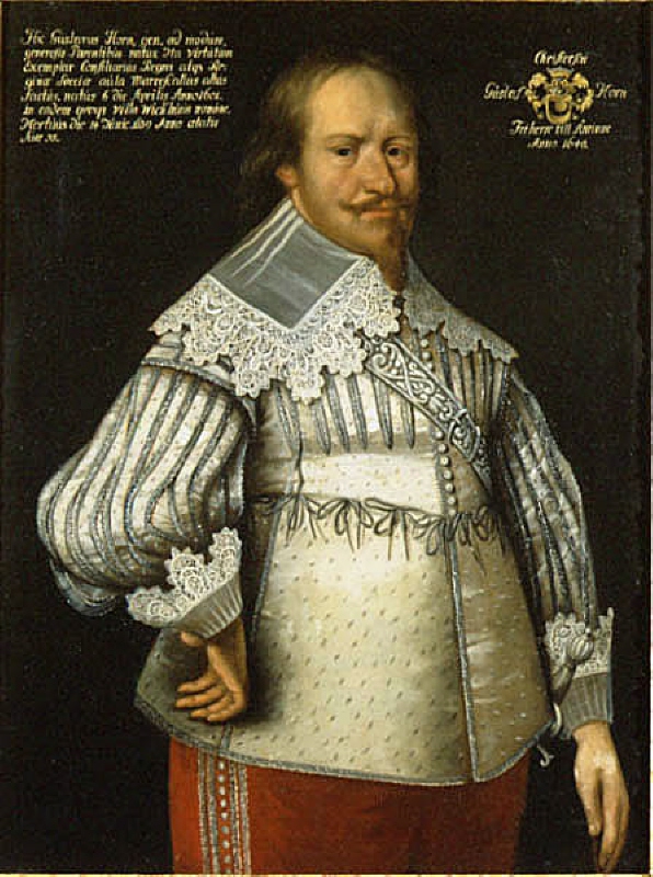 Gustaf Christerson Horn af Åminne (1601–1639), Baron, Coun- cillor of the Realm and Chamberlain, c. 1640