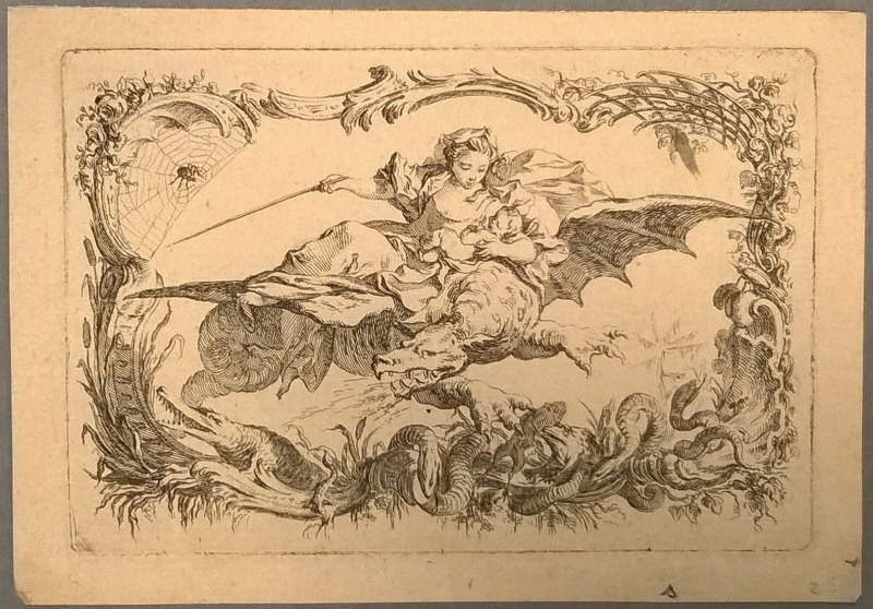 Illustration till Carl Gustav Tessins "Faunillane"