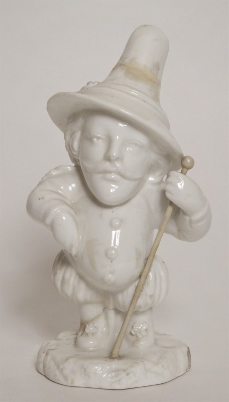 Figurin, dvärg med mycket stort huvud