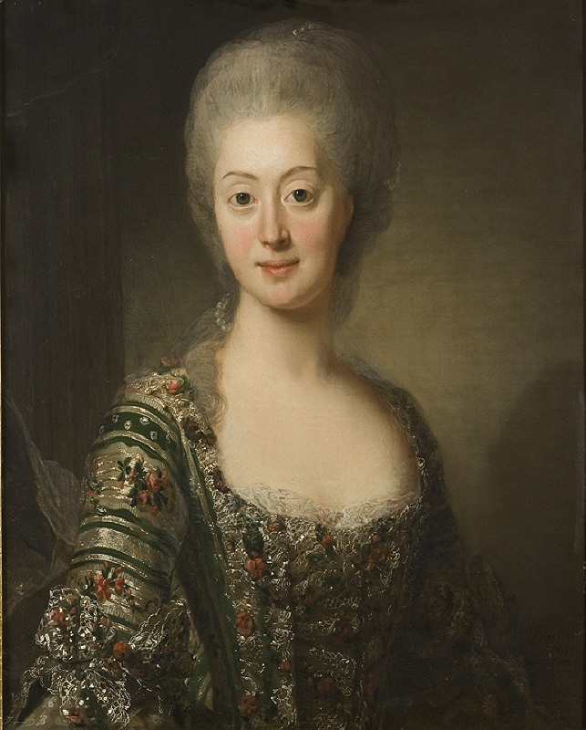Sofia Magdalena 1746-1813, prinsessa av Danmark, drottning av Sverige, gift med Gustav III