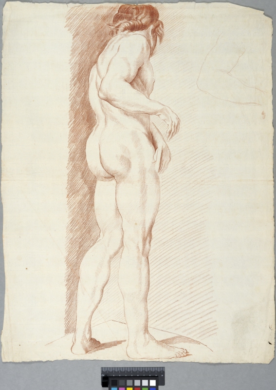 Academy Drawing after Young Male. Bouchardon's manner