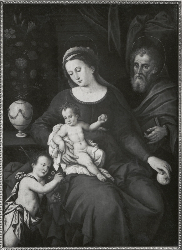 The Holy Family with the Infant St John