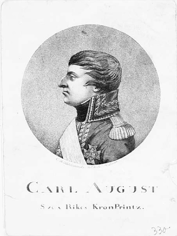 Carl August, Svea Rikes Kronprintz