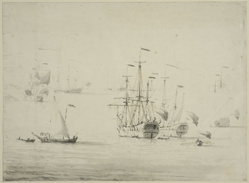 Warships at Anchor
