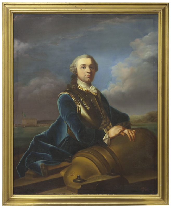 Augustin Ehrensvärd (1710-1772), greve, fältmarskalk, gift med Catharina Elisabet Adlersheim