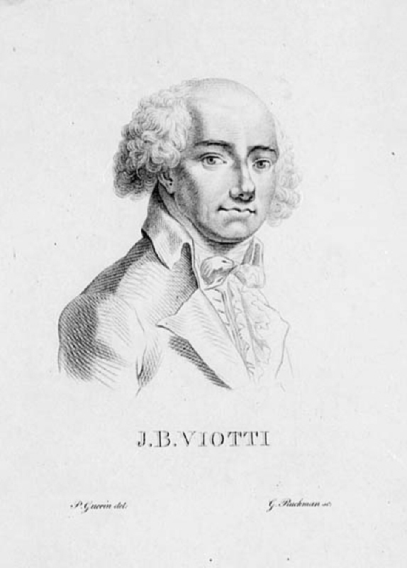 "J.B. Viotti", 1753-1824, violinist