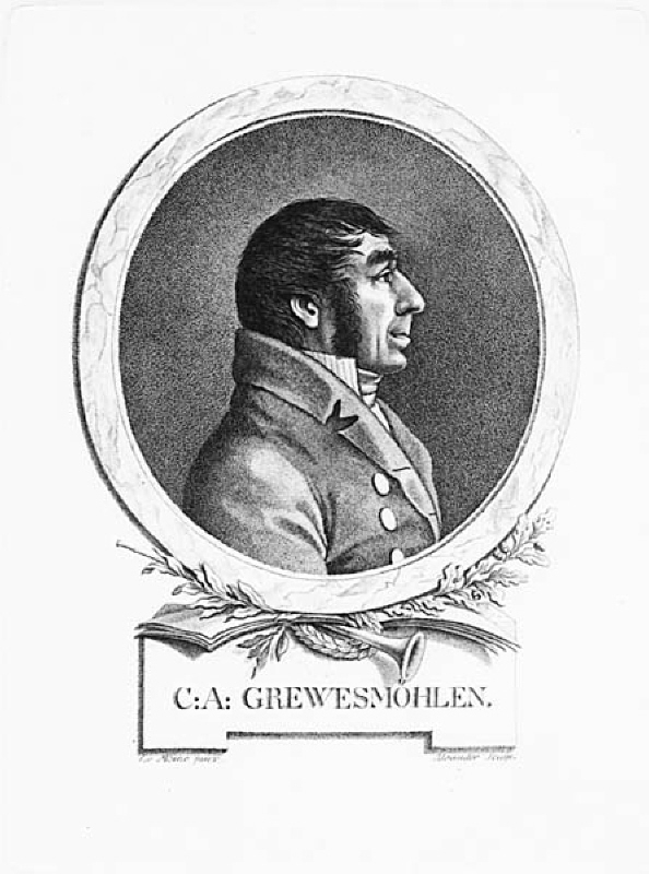 Porträtt av C.A. Grewesmöhlen