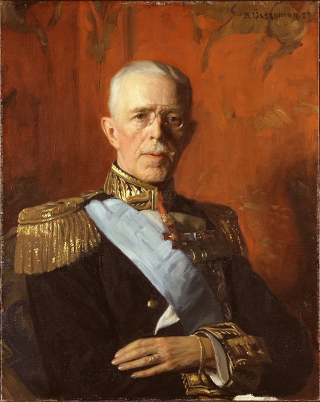 Gustav V (1858–1950), kung av Sverige, 1929