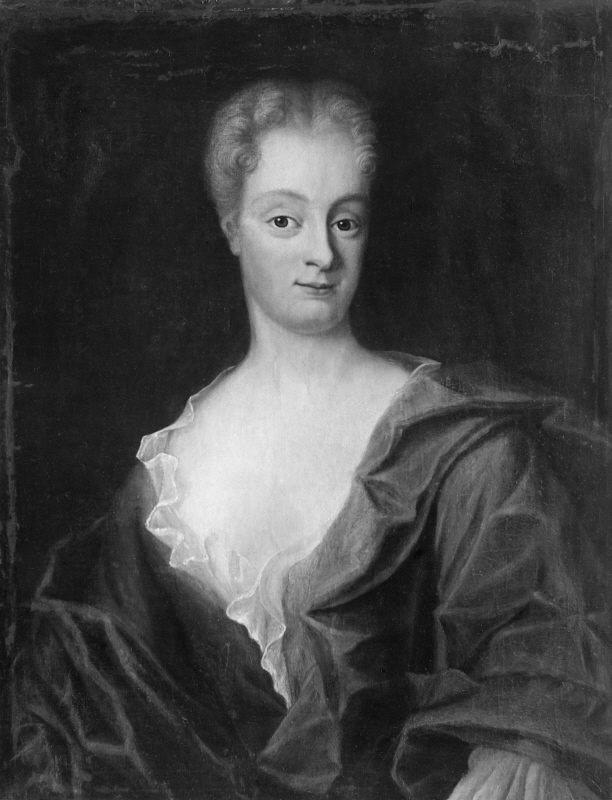 Elisabet Buchholtz (1692-1729), married to 1. silk dyer Arnold Ziese, 2. artist Lukas von Breda t.E.