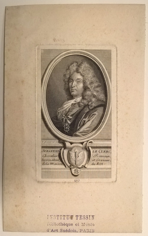 Sébastien Leclerc (1637-1714), fransk gravör, konstnärens svärfar