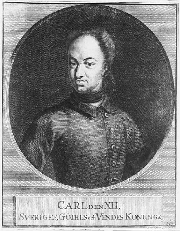 Carl den  XII, Sveriges, Göthes och Vendes Konung &....