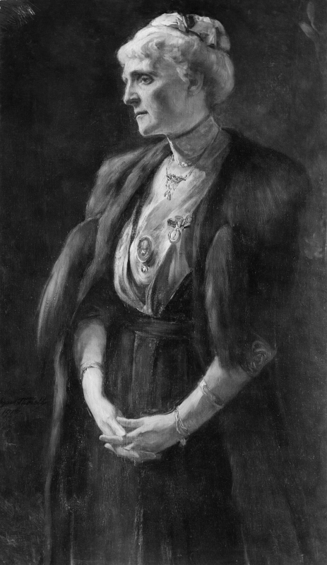 Augusta Charlotta Sofia Wästfelt (1850-1920), founder and secretary of the Swedish Women's Association for the foster country's defense