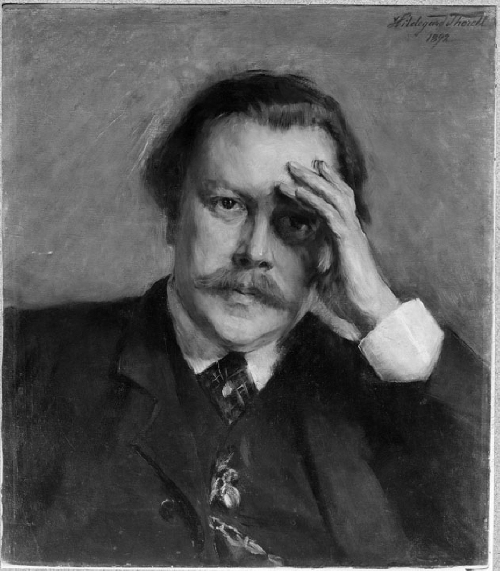 Reinhold Norstedt (1843-1911), artist, graphic artist, married to the artist Anna Katarina Fredrika Munthe