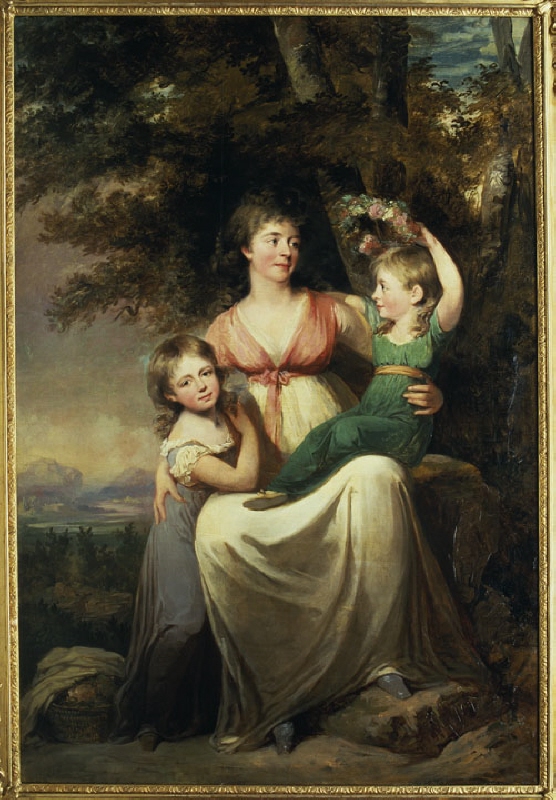 Hedvig Wegelin (1766-1842), gift Tersmeden med döttrar