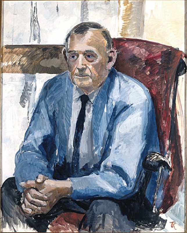 Hugo Zuhr (1895-1971), artist, professor, married to 1. Elin Margareta Diedring, 2. artist Ingrid Rydbeck