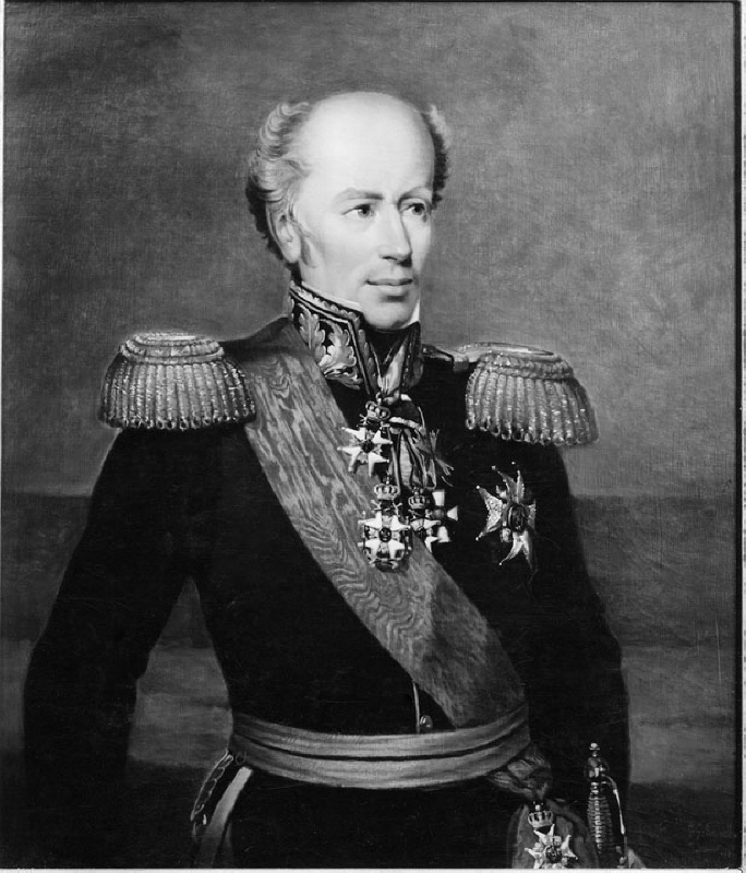Magnus Björnstjerna (1779-1847), greve, general, en av rikets herrar, gift med friherrinnan Elisabet Charlotta von Stedingk